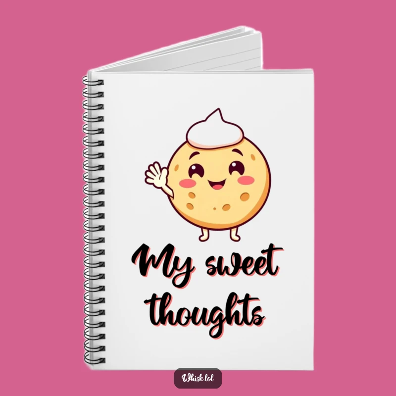 Funny Cookie Waving Notebook: Jot Down Friendly Ideas