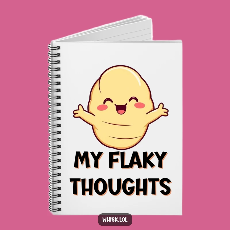 Funny Hugging Croissant Notebook: Jot Down Your Sweetest Thoughts, Perfect Funny Gift!