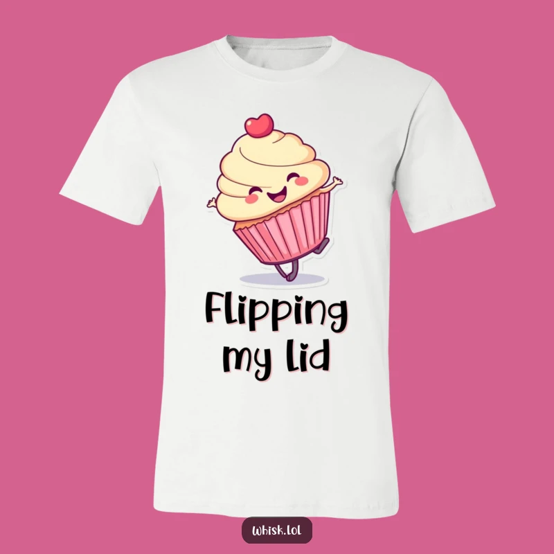 Funny Cupcake Cartwheel T-Shirt: Show Your Playful Spirit