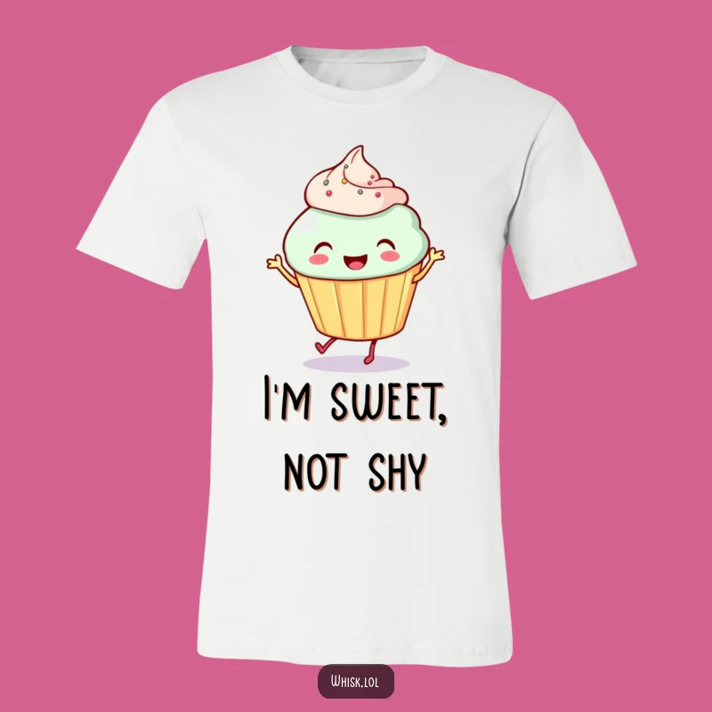 Funny Cupcake Jig T-Shirt: Dancing Treat Shirt, Hilarious Dessert Design, Great Funny Gift